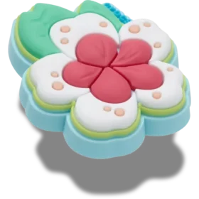 Berloques Jibbitz™ com Flor Tropical
