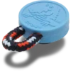 Berloques Jibbitz™ com laço de paracord azul