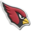 Berloques Jibbitz™ com o logótipo dos Arizona Cardinals da NFL