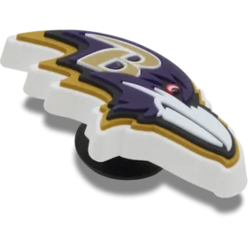 Berloques Jibbitz™ com o logótipo dos Baltimore Ravens da NFL