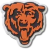 Berloques Jibbitz™ com o logótipo dos Chicago Bears da NFL