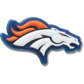 Berloques Jibbitz™ com o logótipo dos Denver Broncos da NFL