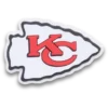 Berloques Jibbitz™ com o logótipo dos Kansas City Chiefs da NFL