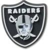 Berloques Jibbitz™ com o logótipo dos Las Vegas Raiders da NFL