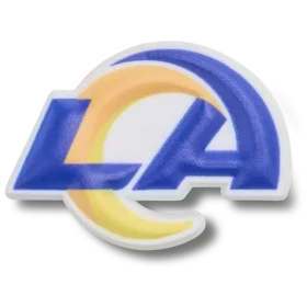 Berloques Jibbitz™ com o logótipo dos Los Angeles Rams da NFL