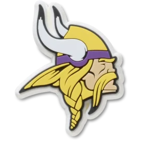 Berloques Jibbitz™ com o logótipo dos Minnesota Vikings da NFL