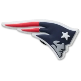 Berloques Jibbitz™ com o logótipo dos New England Patriots da NFL