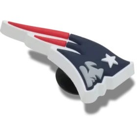 Berloques Jibbitz™ com o logótipo dos New England Patriots da NFL