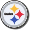 Berloques Jibbitz™ com o logótipo dos Pittsburgh Steelers da NFL