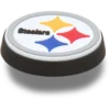 Berloques Jibbitz™ com o logótipo dos Pittsburgh Steelers da NFL