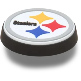 Berloques Jibbitz™ com o logótipo dos Pittsburgh Steelers da NFL