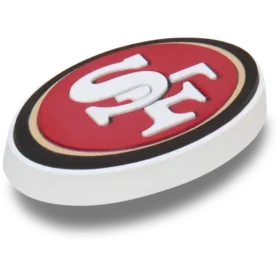 Berloques Jibbitz™ com o logótipo dos San Francisco 49ers da NFL