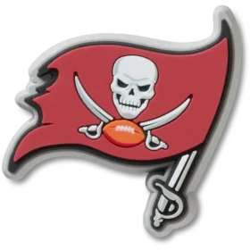 Berloques Jibbitz™ com o logótipo dos Tampa Bay Buccaneers da NFL
