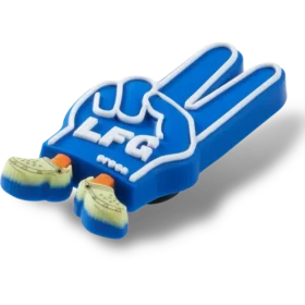 Berloques Jibbitz™ com o símbolo da paz em espuma da Lfg