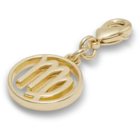 Berloques Jibbitz™ com o símbolo de Virgem