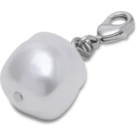 Berloques Jibbitz™ com pérola natural