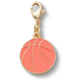Berloques Jibbitz™ com tema de basquetebol