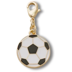 Berloques Jibbitz™ com tema de futebol