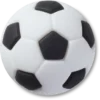 Berloques Jibbitz™ com textura de bola de futebol