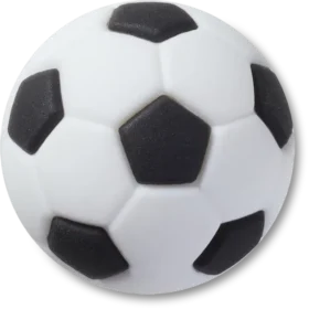 Berloques Jibbitz™ com textura de bola de futebol