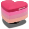 Berloques Jibbitz «Coração Rosa Em Camadas» Berloques Jibbitz «Coração Rosa Em Camadas»