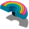 Berloques Jibbitz «Cores do Arco-íris» Berloques Jibbitz «Cores do Arco-íris»