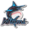 Berloques Jibbitz™ da MLB Miami Marlins