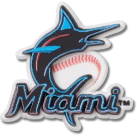 Berloques Jibbitz™ da MLB Miami Marlins