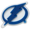 Berloques Jibbitz™ da NHL® Tampa Bay Lightning® Berloques Jibbitz™ da NHL® Tampa Bay Lightning®