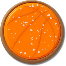 Berloques Jibbitz™ de basquetebol refletores Icedvice
