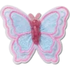 Berloques Jibbitz™ de borboleta em malha com lantejoulas Berloques Jibbitz™ de borboleta em malha com lantejoulas