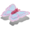 Berloques Jibbitz™ de borboleta em malha com lantejoulas Berloques Jibbitz™ de borboleta em malha com lantejoulas