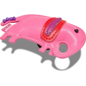 Berloques Jibbitz™ de elefante em imitação de couro