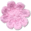 Berloques Jibbitz™ de flor rosa claro em croché Berloques Jibbitz™ de flor rosa claro em croché