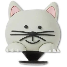 Berloques Jibbitz™ de gatinho em 3D