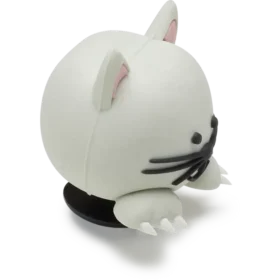 Berloques Jibbitz™ de gatinho em 3D