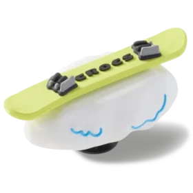 Berloques Jibbitz™ de snowboard em 3D