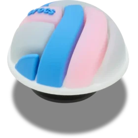 Berloques Jibbitz™ de voleibol em 3D em tons pastel