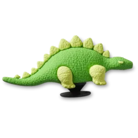 Berloques Jibbitz «Dinossauro Verde 3D com Escamas»