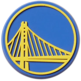 Berloques Jibbitz™ dos Golden State Warriors da NBA