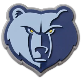 Berloques Jibbitz™ dos Memphis Grizzlies da NBA