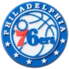 Berloques Jibbitz™ dos Philadelphia 76ers da NBA Berloques Jibbitz™ dos Philadelphia 76ers da NBA