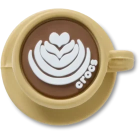Berloques Jibbitz™ em forma de chávena de café 3D
