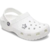 Berloques Jibbitz™ Estrela Brilhante com Gema Prateada Berloques Jibbitz™ Estrela Brilhante com Gema Prateada