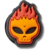 Berloques Jibbitz™ «Flaming Skull» Berloques Jibbitz™ «Flaming Skull»