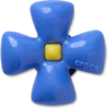 Berloques Jibbitz «Flor Azul Fofa»