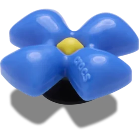 Berloques Jibbitz «Flor Azul Fofa»