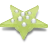 Berloques Jibbitz «Green Gem Star»