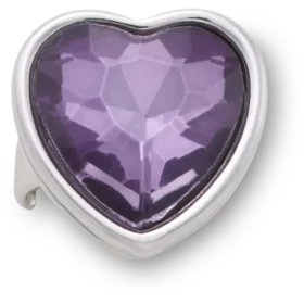 Berloques Jibbitz «Heart Gem Sandálias C»