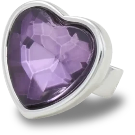 Berloques Jibbitz «Heart Gem Sandálias C»